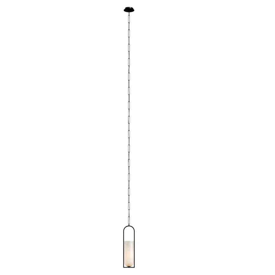 Melange Small Elongated Pendant by Visual Comfort - Image 8