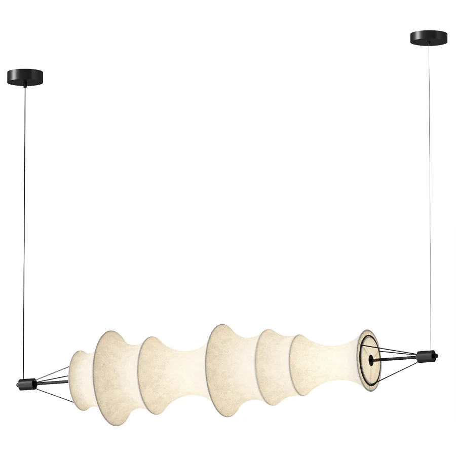 Linna Silk Pendant Lamp - Image 1