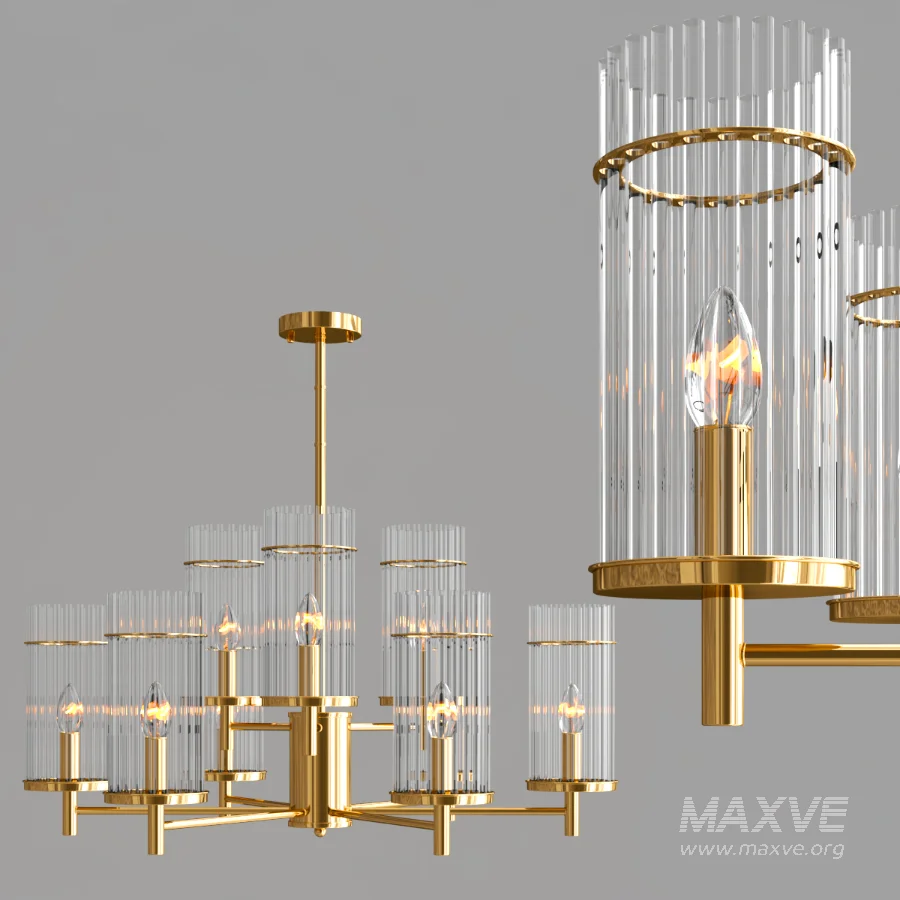 ODEON FORMIA CHANDELIER - Image 4