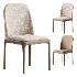 Leather Scandinavian Restaurant Side Chair - Thumbnail 1