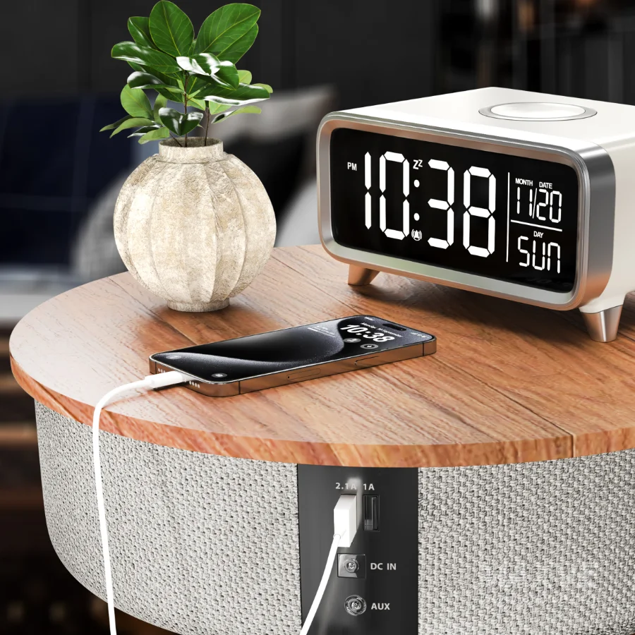 Wooden Smart Side Table - Image 3