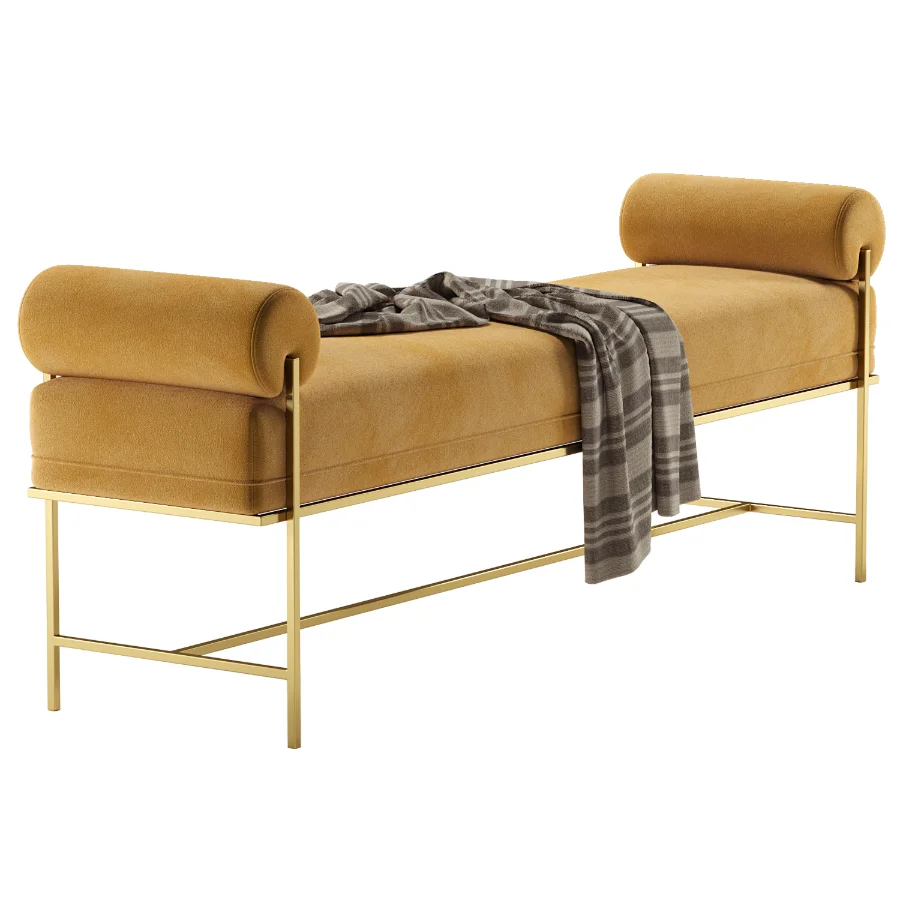 Bolster White Bench - Image 4
