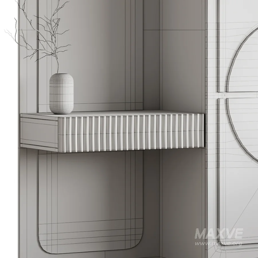 Neoclassical Style Hallway 21 - Image 10