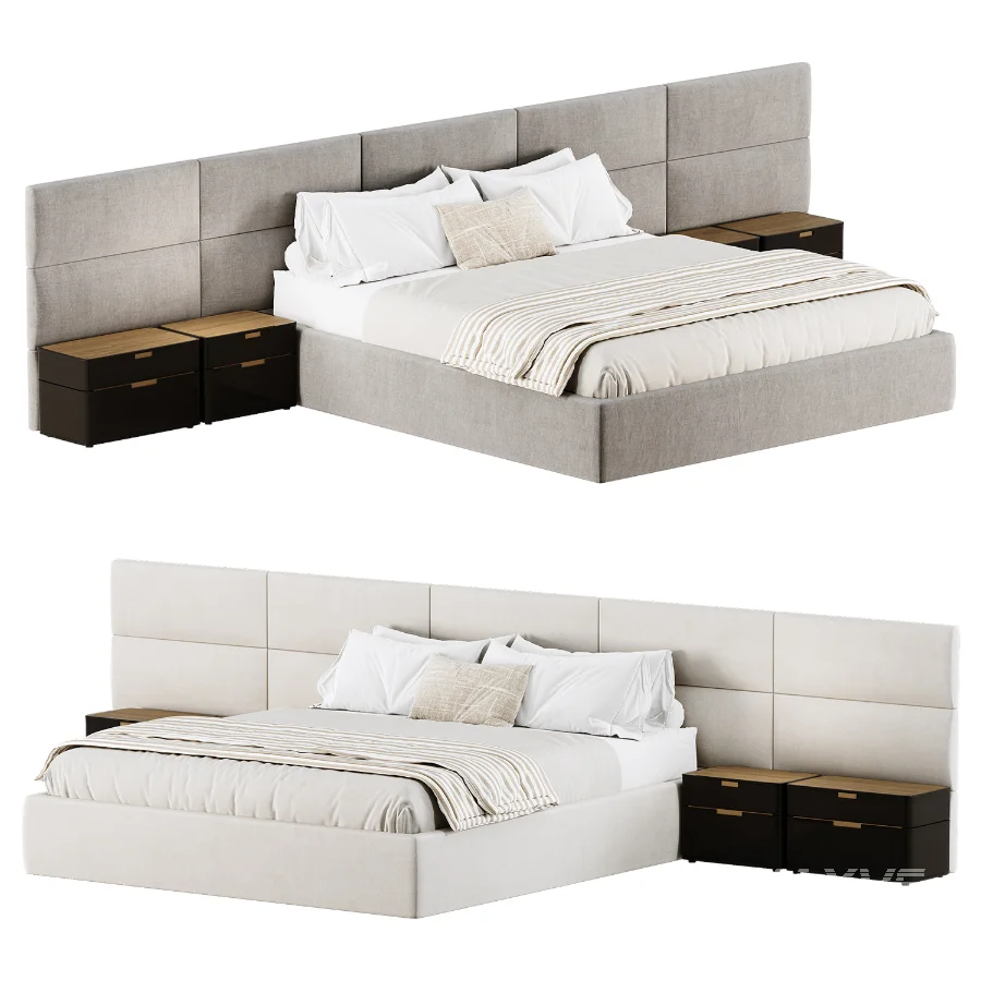 Atlanta Black Bed - Image 4