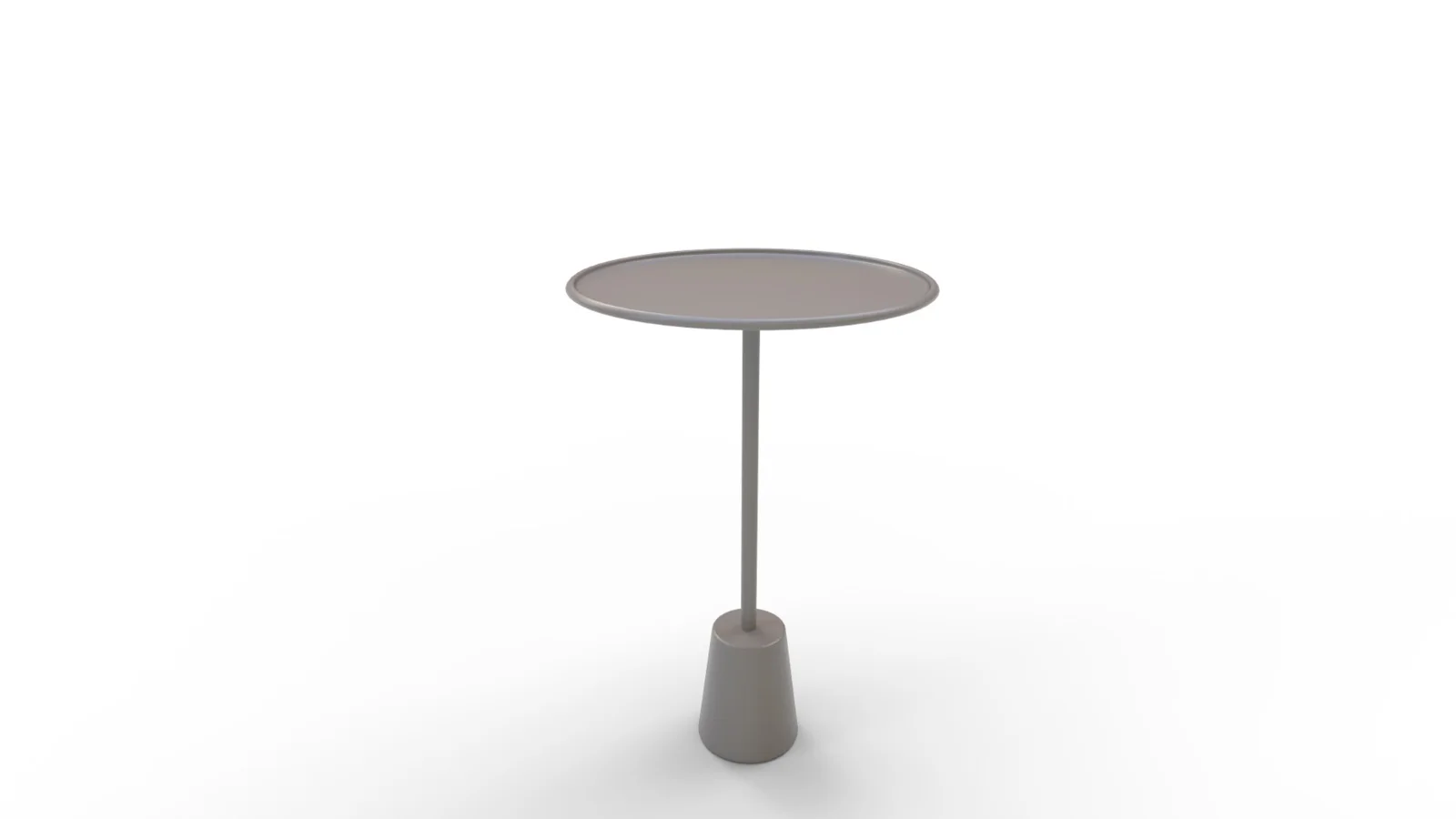 Patson Tray Top Pedestal End Table - Image 5
