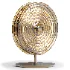 Table lamp made of metal and glass decorated - Thumbnail 3