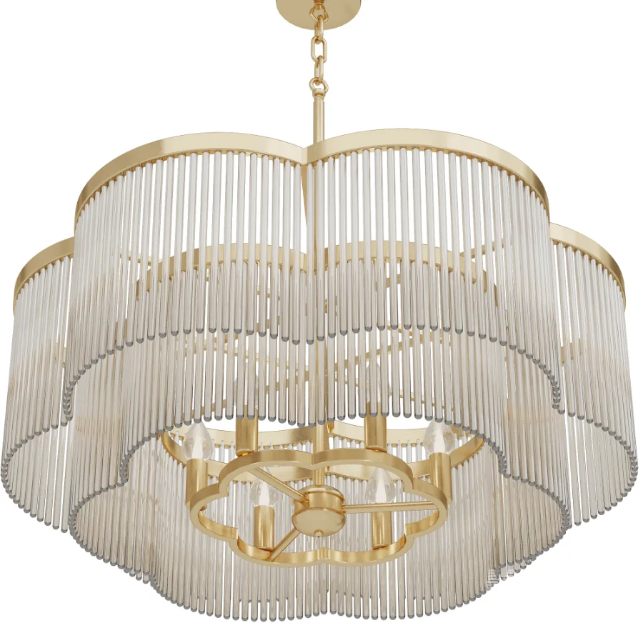 Heirloom Brass Chandelier Light - Image 2