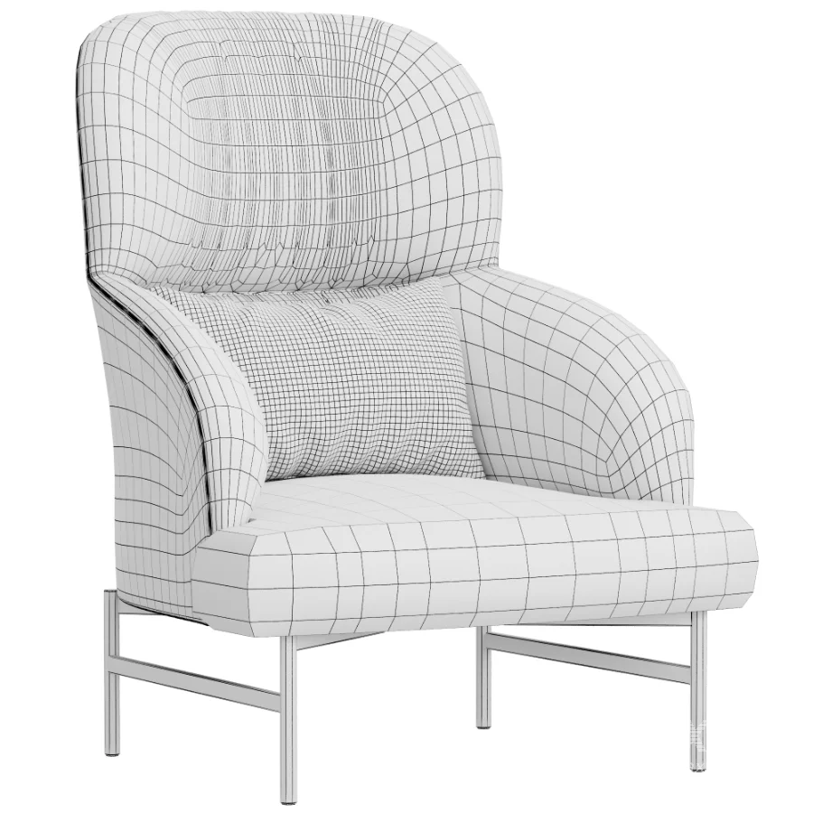 KAMAL_METAL_armchair - Image 1