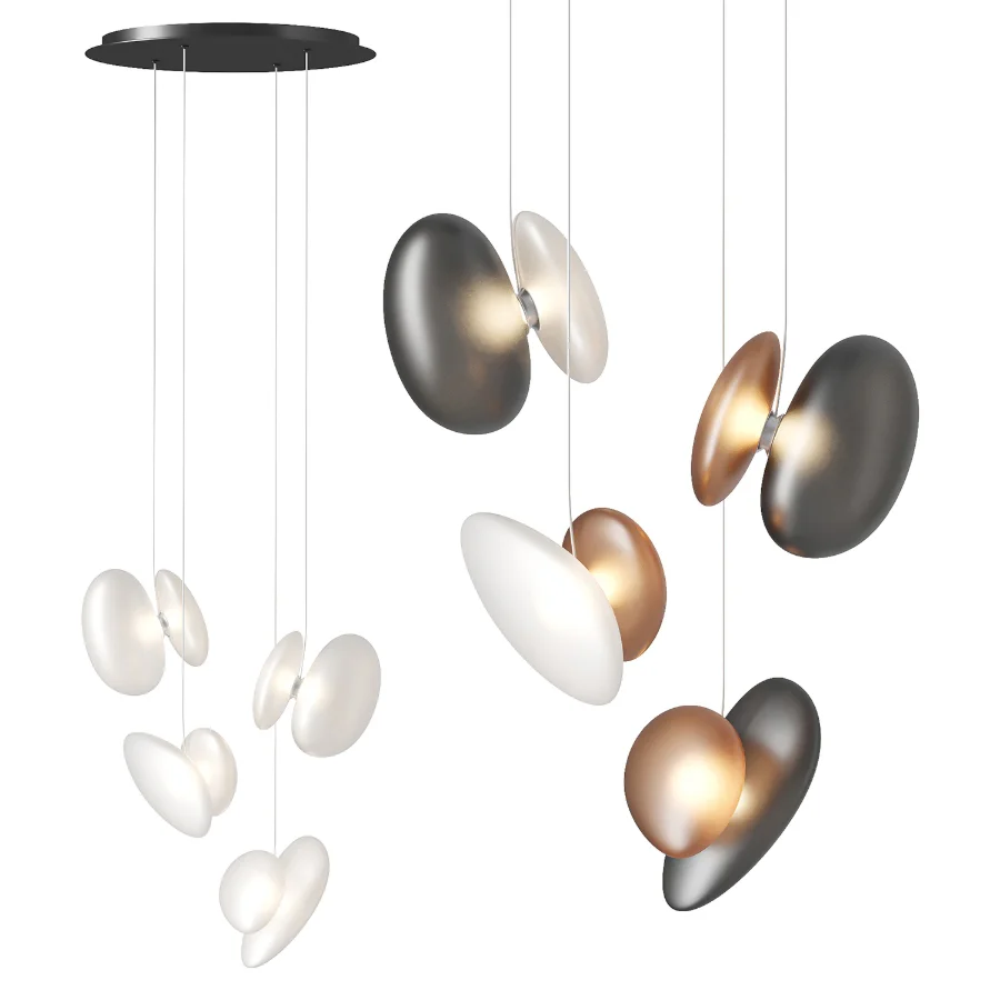 Pebble Linear 02 Chandelier - Image 3