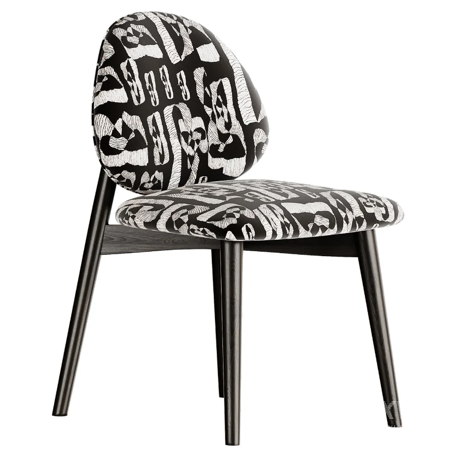Aren Chair By Saloni - Image 4