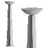 Currey Company Calyx Torchiere Floor Lamp - Thumbnail 3