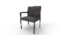 Segur Black Boucle Armchair - Thumbnail 9