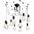 10 LIGHT CABLE PENDANT LAMP - Thumbnail 2