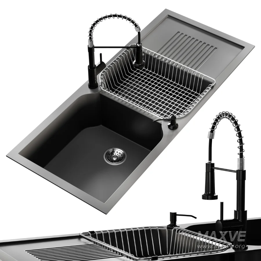 Drop-in Kitchen Sink 07 - Image 1