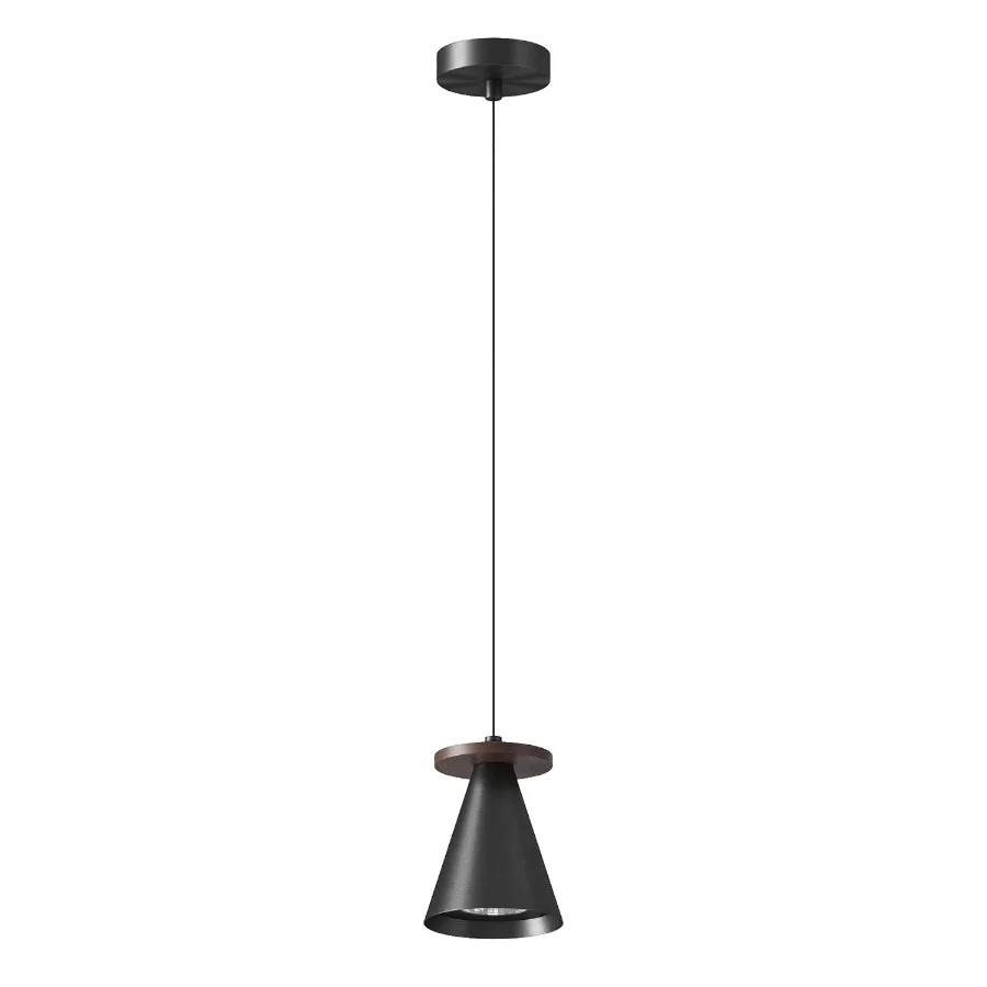PIET CONE WOOD Pendant Lamp By Lampatron - Image 2