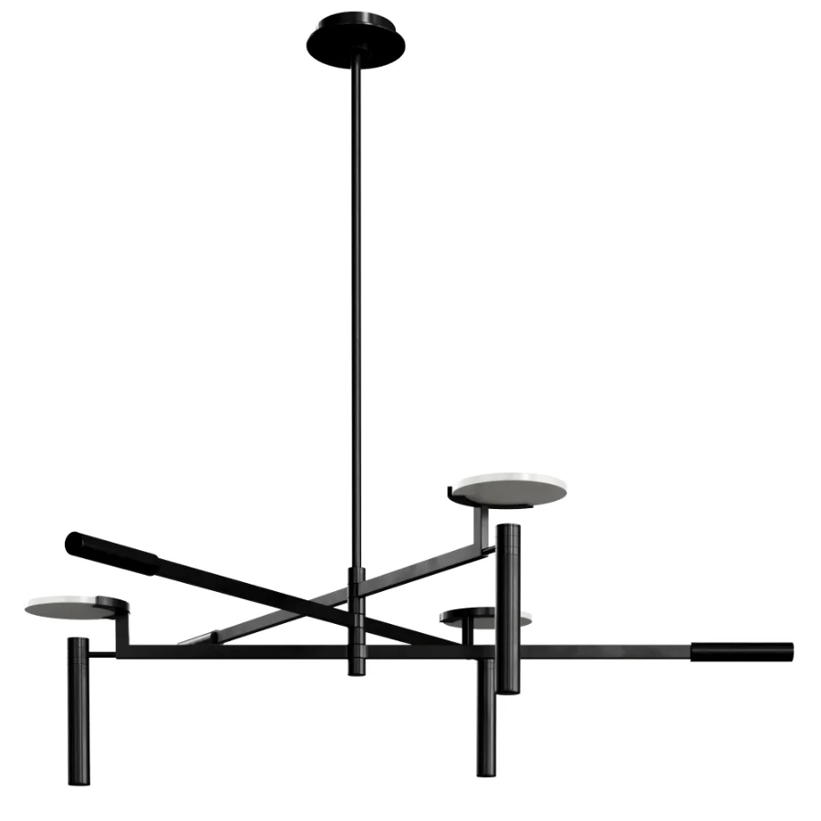 Melange Large Floating Disc Chandelier by Visual Comfort - Image 6