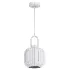 Modern Ribbed Glass Pendant Lights - Thumbnail 1