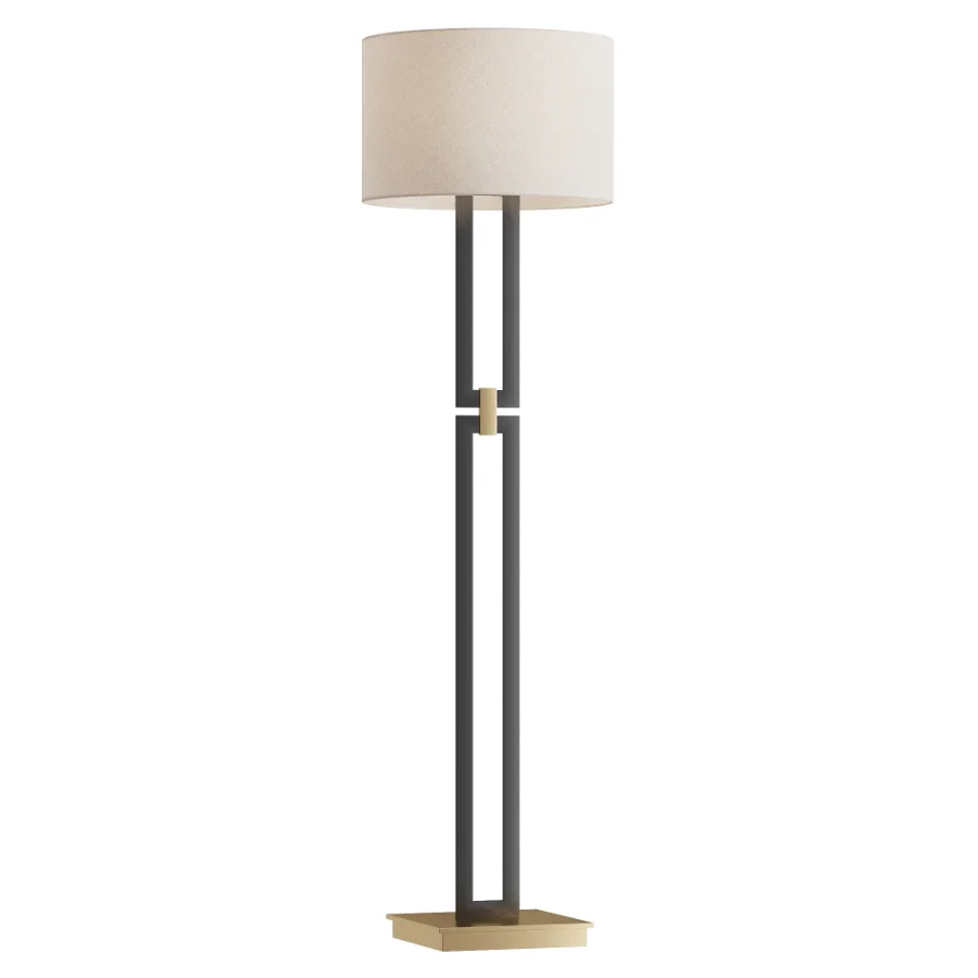Theo Floor Lamp Matte Black - Image 2