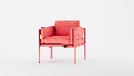 Living Room PU Leather Leisure Sofa Chair - Thumbnail 2