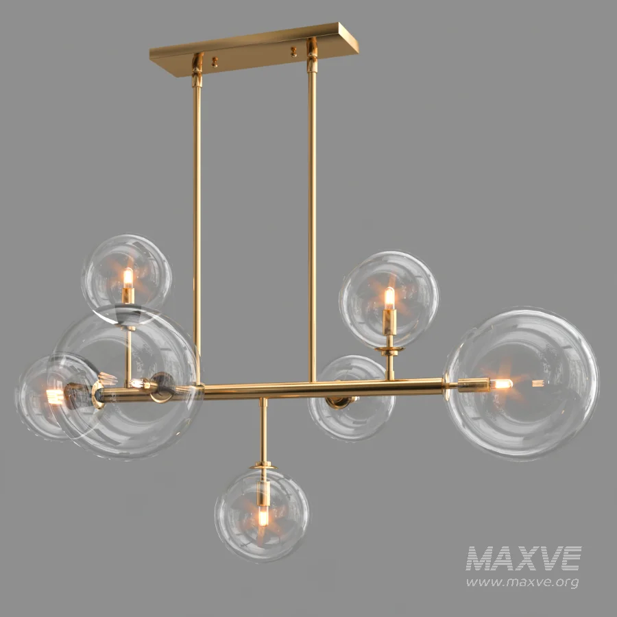 Delilah Linear Chandelier - Image 1