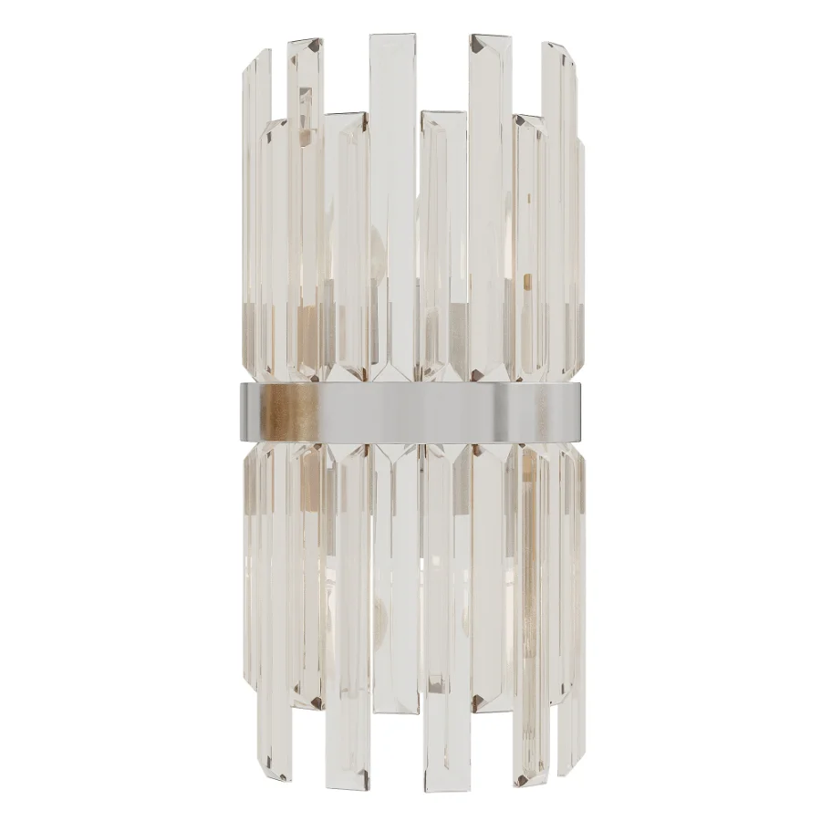 Gold Crystal Vanity Wall Light - Image 5