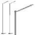 George Kovacs Black Floor Lamp - Thumbnail 3