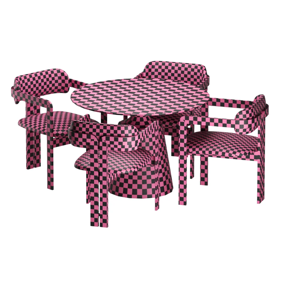 Dining set 05 - Image 5