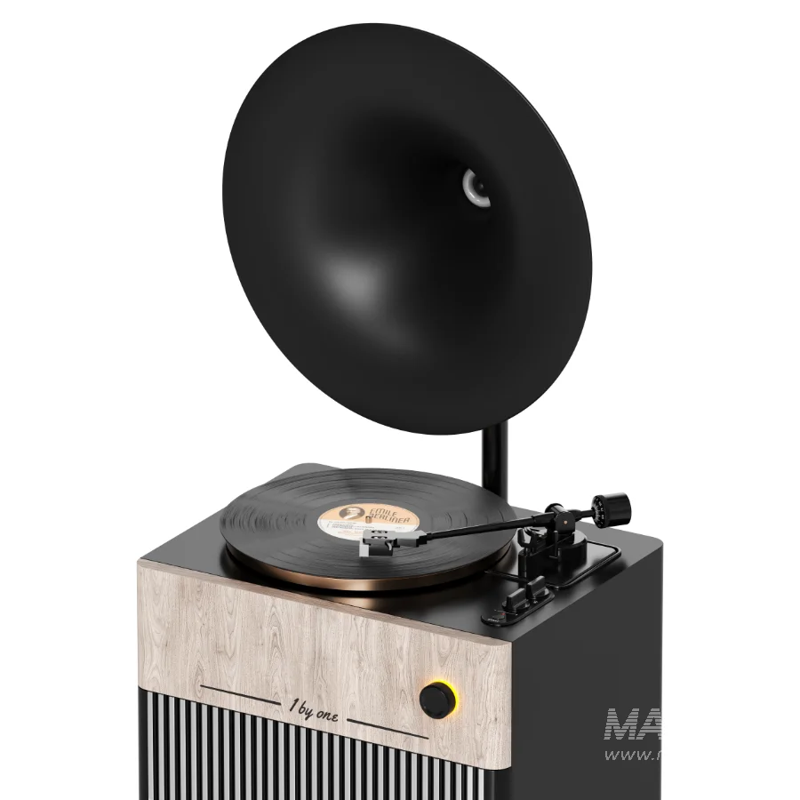 1 BY ONE Gramophone Table - Image 5