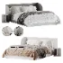 Yuna Boucle Bed by Divan - Thumbnail 4