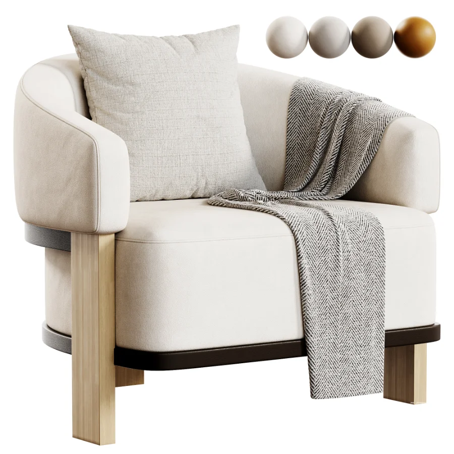 Molde Bergere Armchair - Image 1