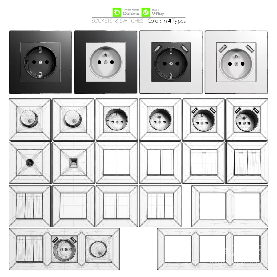 Sockets and Switches 4 Color - Image 5