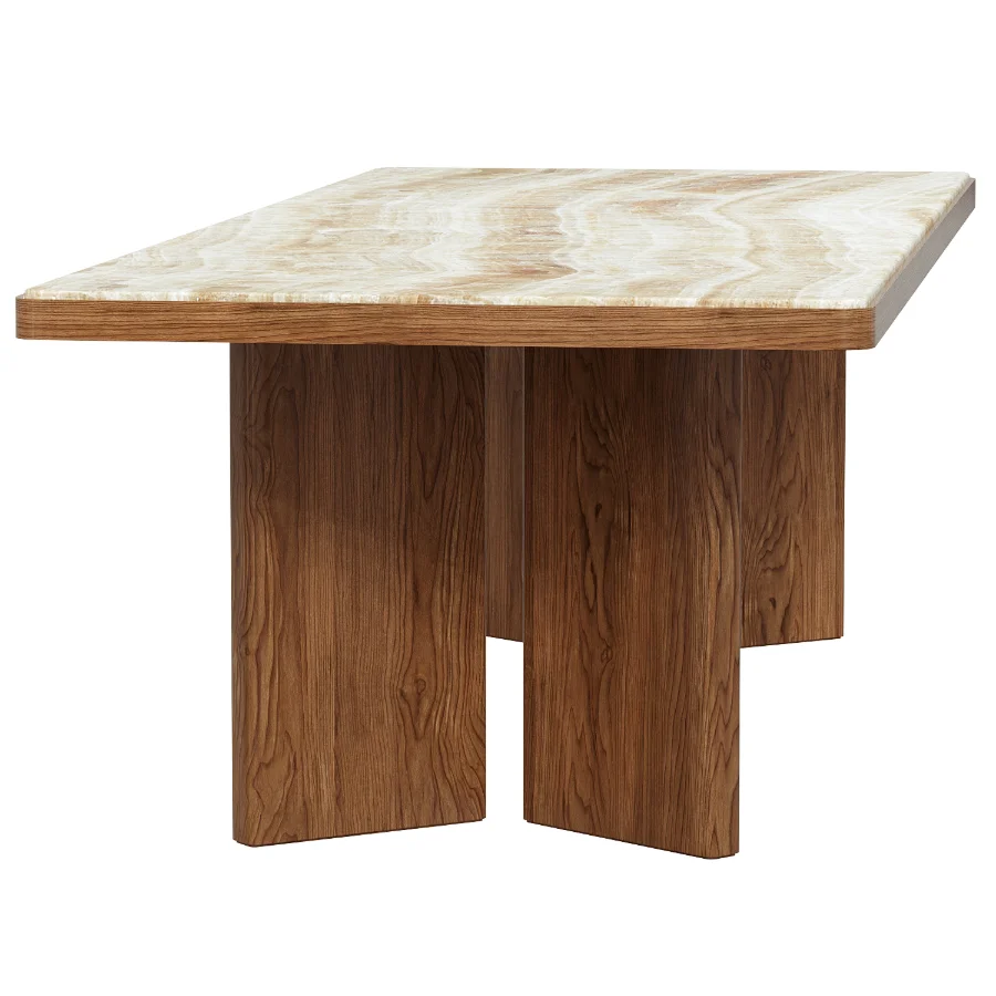 Rio Rectangular Dining Table by CB2 - Image 4