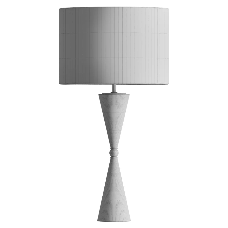Sculptural Alabaster Table Lamp SILHOUETTE - Image 3