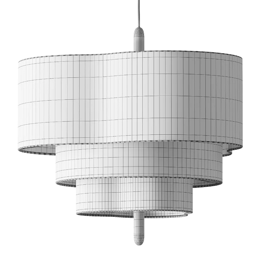 Ophel Fabric Pendant Lamp - Image 4