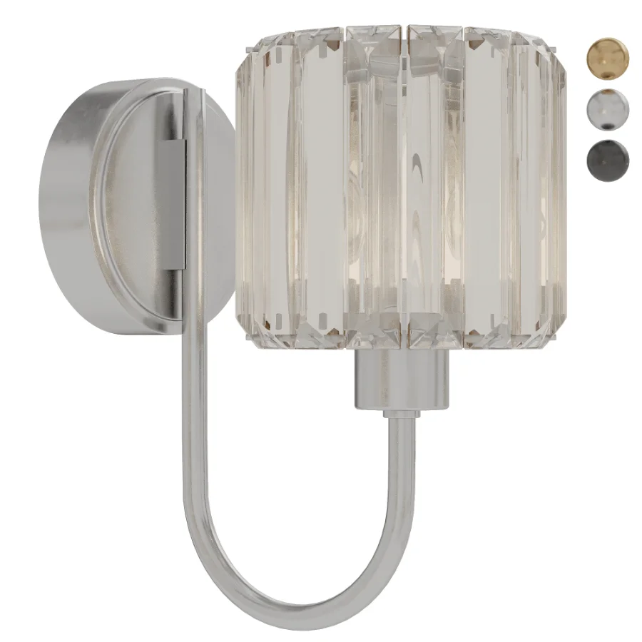 Berenice Nickel Wall Light - Image 2
