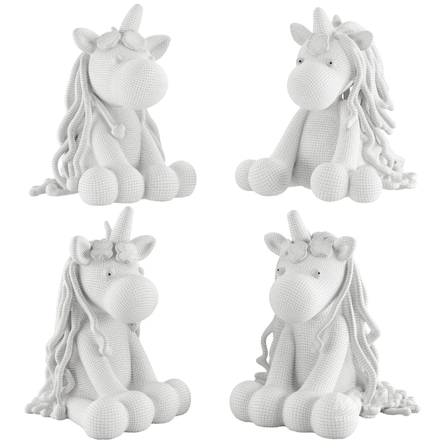 Plush Toys Set 31-Unicorn - Image 6