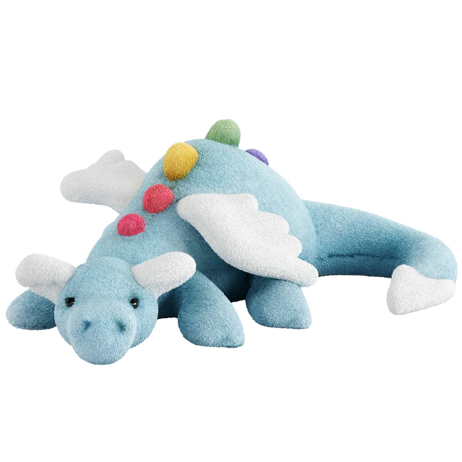 Plush Toys Set 27-Plush Dragon - Image 2