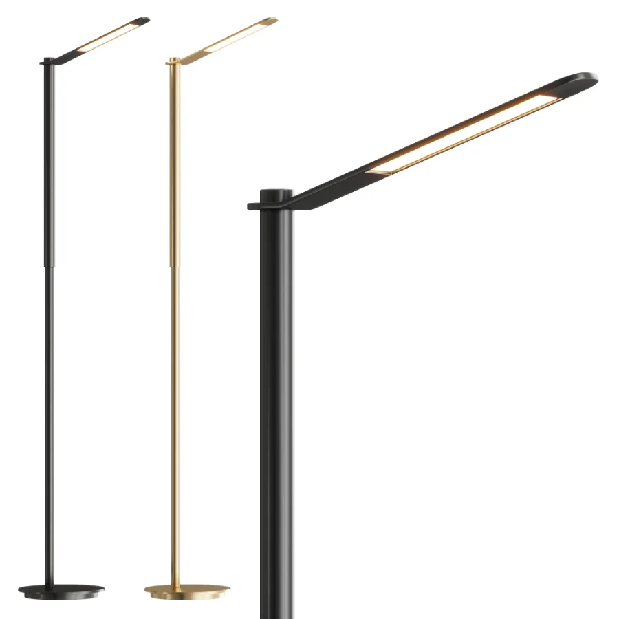 George Kovacs Black Floor Lamp - Image 1