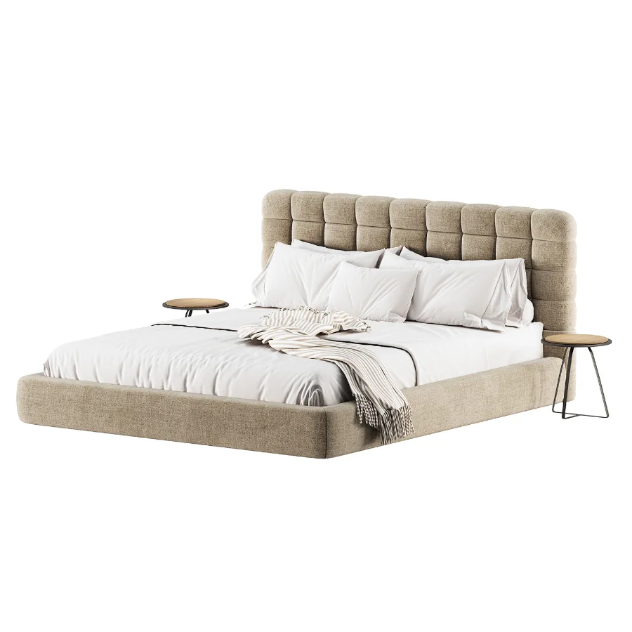 Lunara Boucle Bed - Image 2