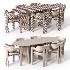 DINING CHAIR AND TABLE - Thumbnail 7
