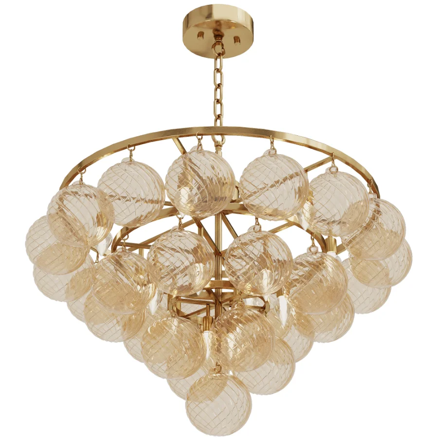 Yader Tiered Bubble Chandelier - Image 1