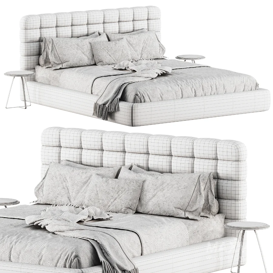 Lunara Boucle Bed - Image 5