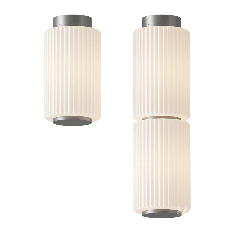 Column Ivory Ceiling Lamp - Image 2