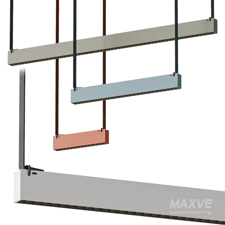 Vibia Plusminus Linear pendant lamp - Image 6