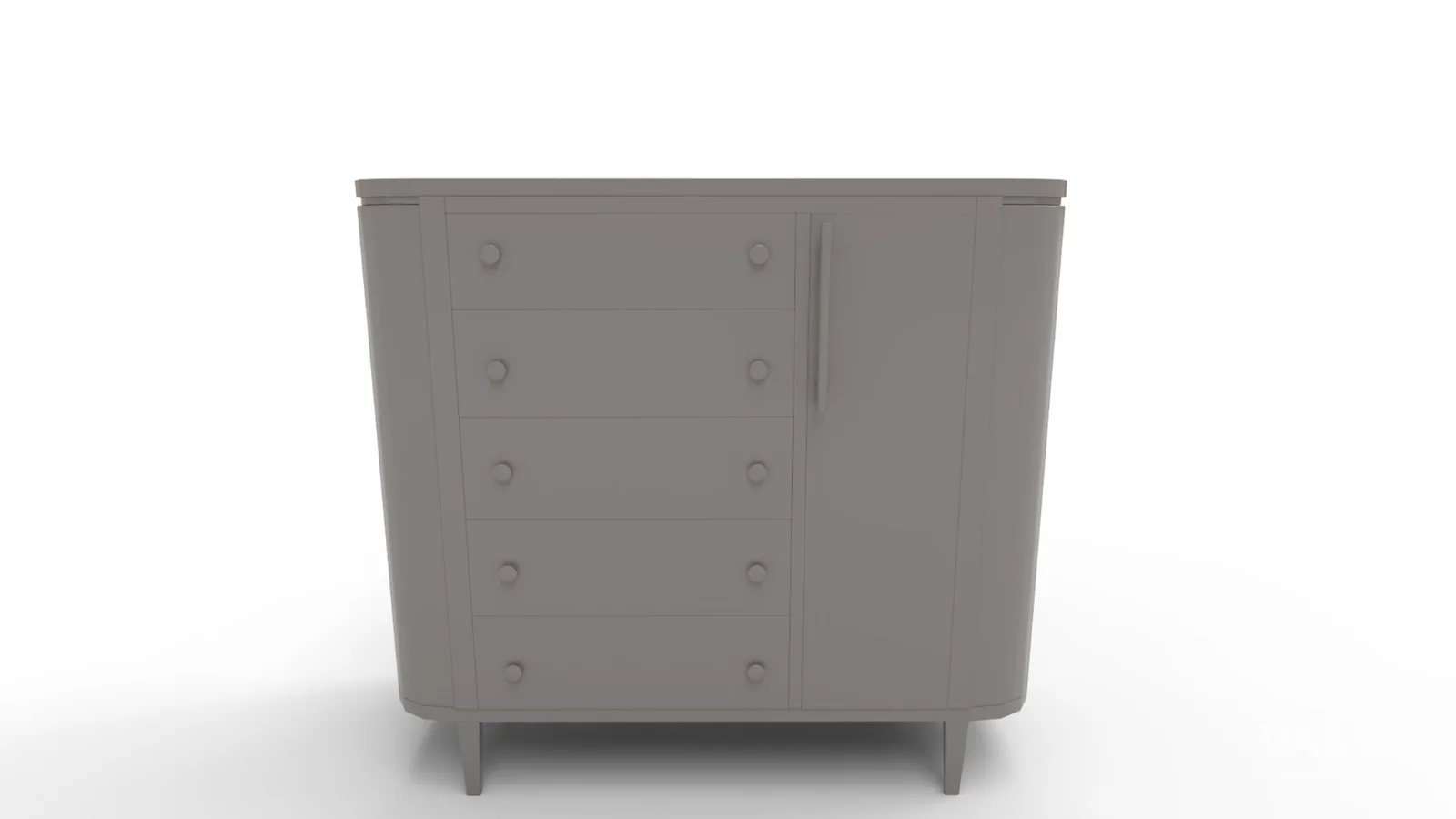 Cane5 Drawer Accent Chest - Image 5