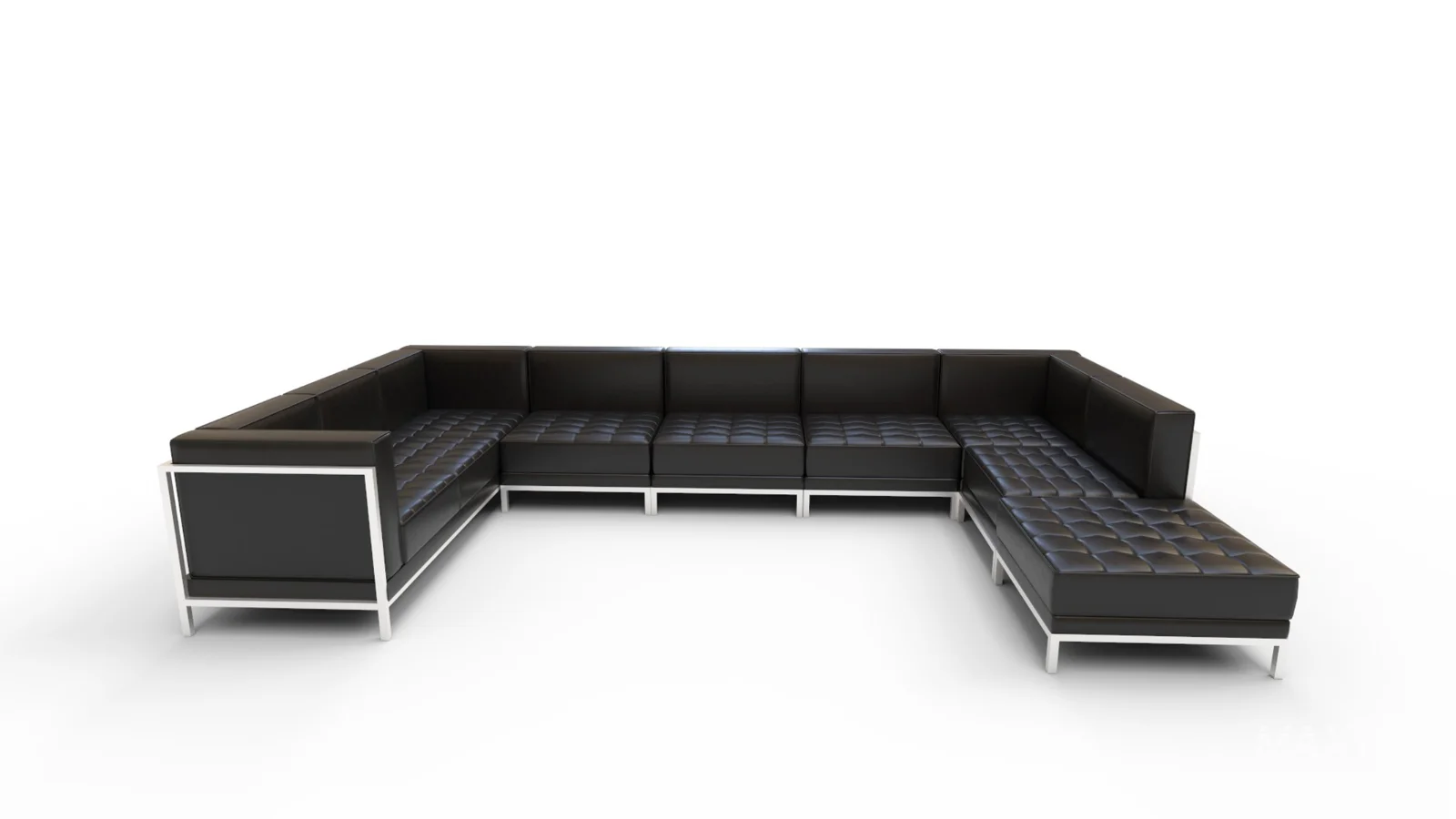 Bouffard Melrose Modular U Shape Sectional with Ottoman - Image 7
