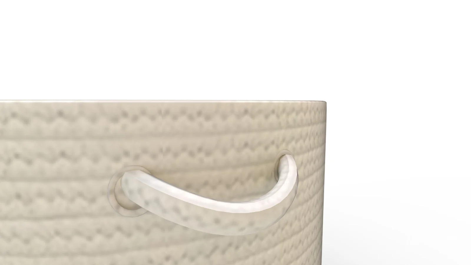 Braided Fabric Basket - Image 6