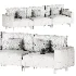 Aria Sofa By Saloni - Thumbnail 4