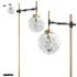Camryn Glass Globe Floor Lamp - Thumbnail 2