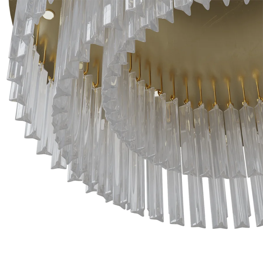 Transparent Triangle Ceiling Lamp - Image 5
